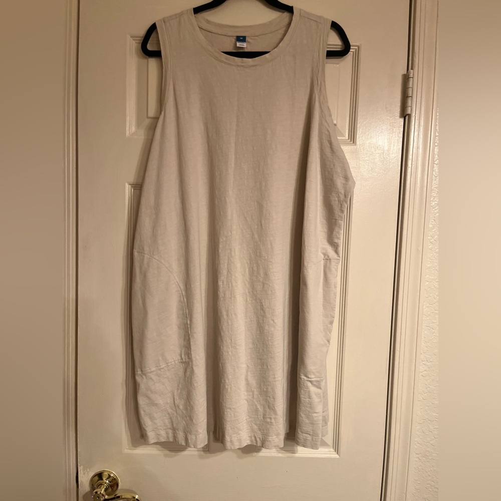 Old Navy cotton t-shirt shift mini dress
